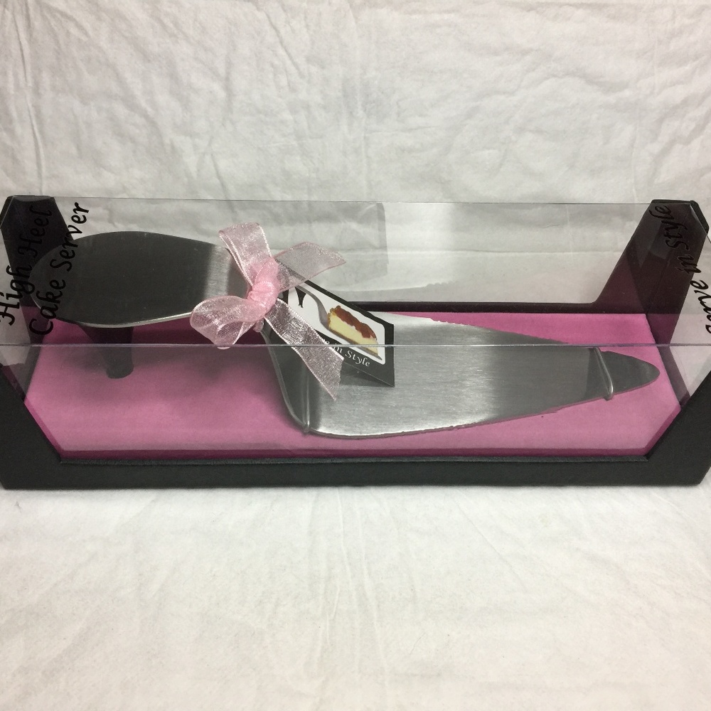 High Heel Cake Server New In Retail Package